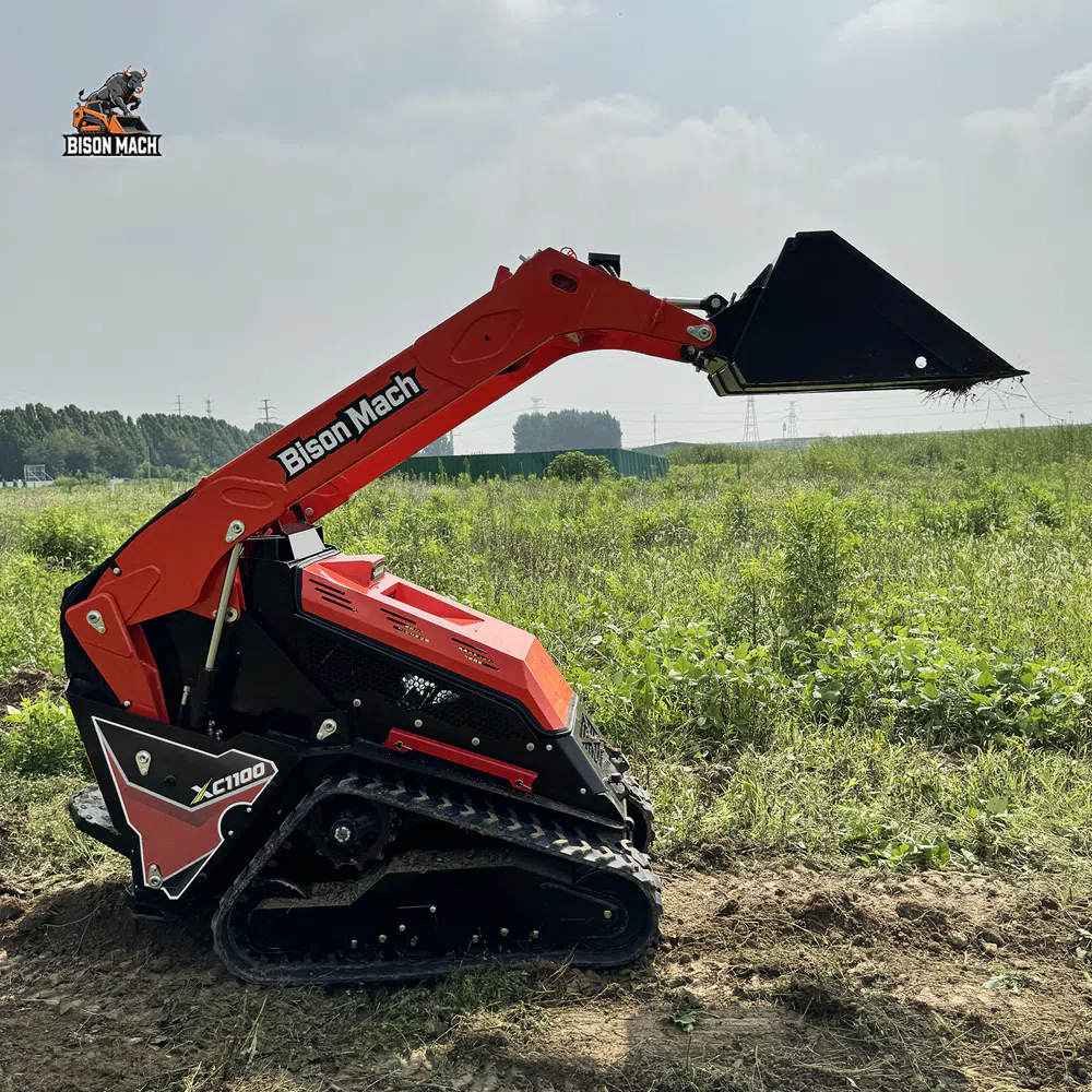 Mini Carregadeira de Esteira para Trabalho Agrícola