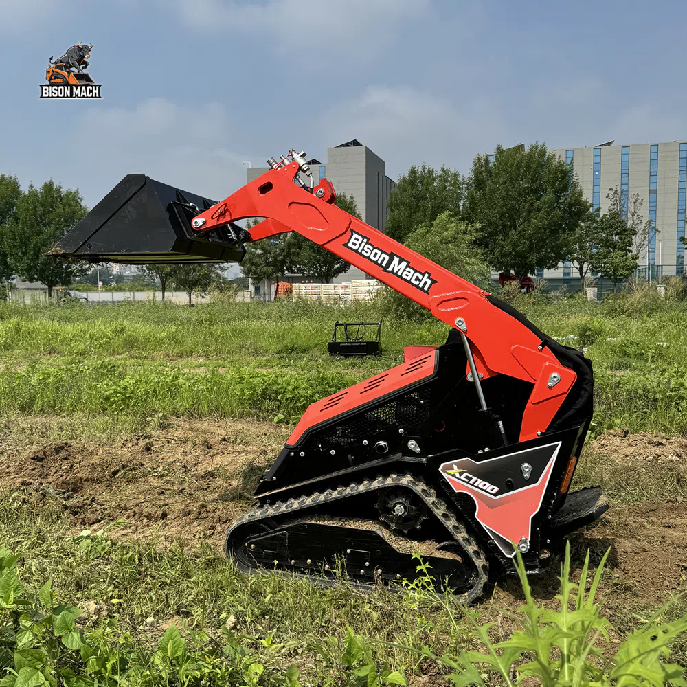 Máquina Compacta de Esteira Skid Steer