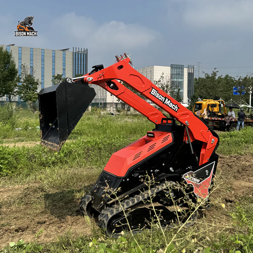 Carregadeira Compacta de Corpo Estreito para Fazenda