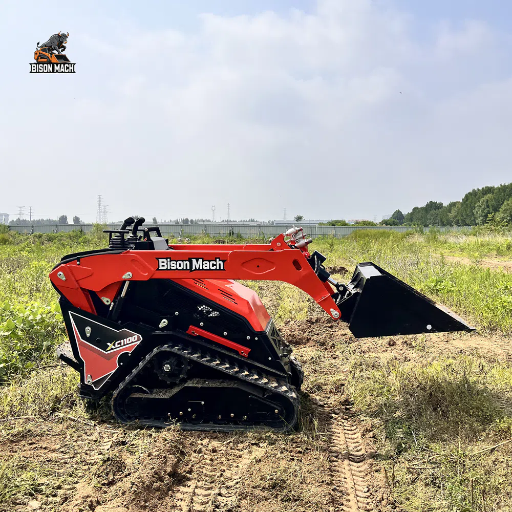 Máquina Compacta de Esteira Skid Steer