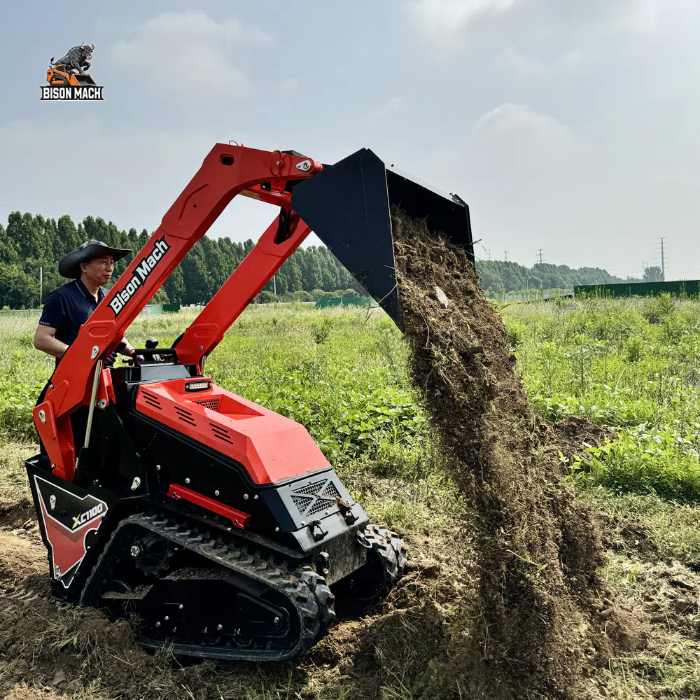 Carregadeira Compacta para Paisagismo
