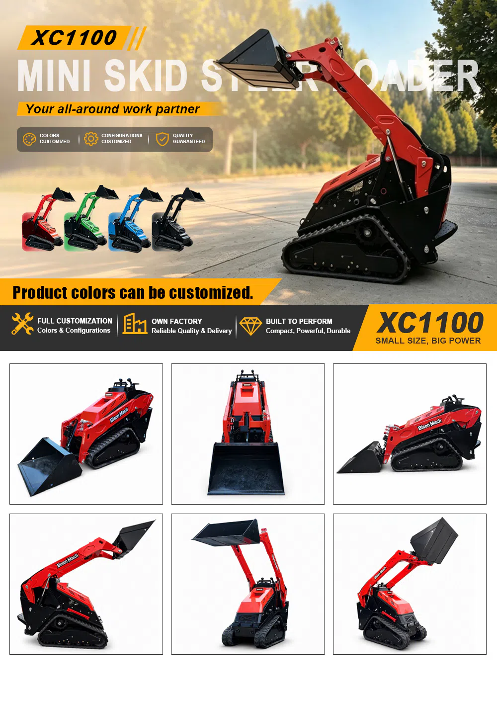 Skid Steer a Fornitura Diretta