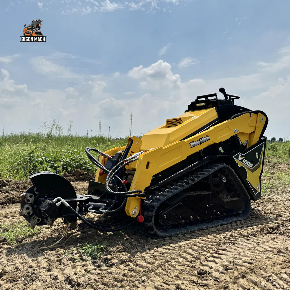 Triturador de Toco para Carregadeira Compacta