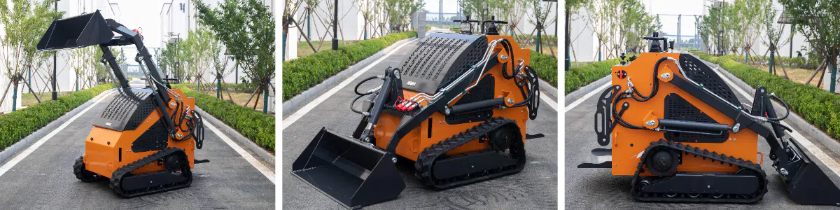 Mini pala gommata compatta JT430