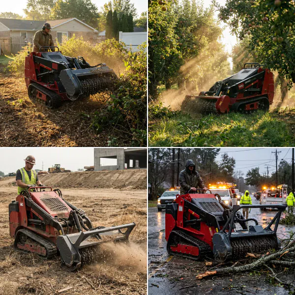 Trituratrice per Skid Steer